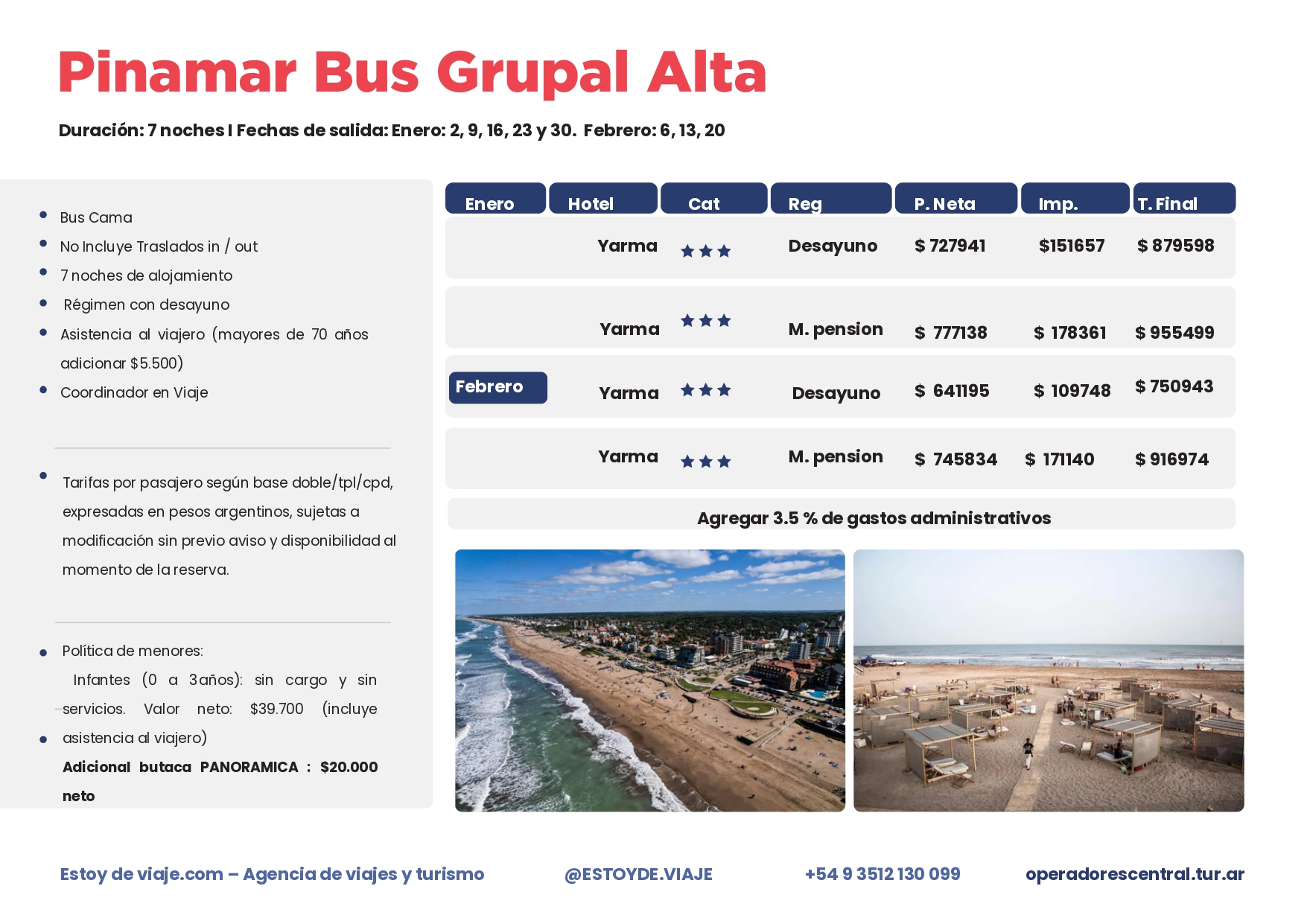 Pinamar - folleto